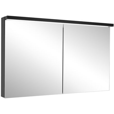 Schneider BORDO TW LED-Lichtspiegelschrank, 2 Türen,