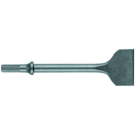 Schneider – Burin large droit 180x50mm – Fixation 10mm pour marteaux burineurs – Démolition et sculpture – DGKB322258