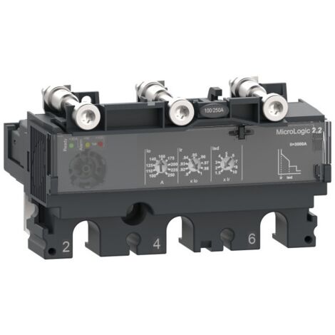 Schneider C1032D040 Compact nsx - déclencheur micrologic 2.2 40a - 3p3d pour nsx100-250