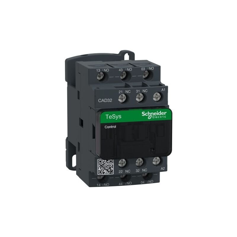 Schneider CAD32G7 contactor - 3F+2O - instant - 10A - 120Vca