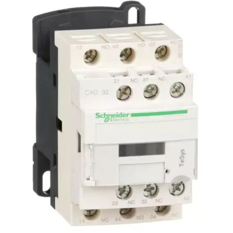 Schneider CAD32G7 Schütz - 3F+2O - Instant - 10A - 120Vca