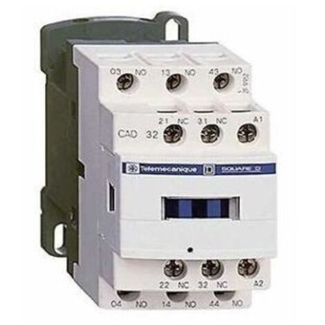 Schneider CAD32M7 Contactor Tesys 3F+2O 10A 220V