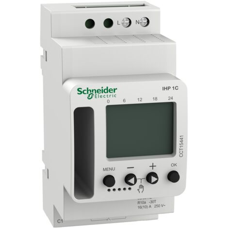 Schneider CCT15441 Interruttore orario programmabile 7 giorni Acti9