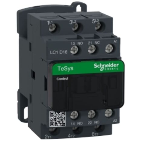 Schneider contattore per comando di motori 18a 220v lc1d18m7