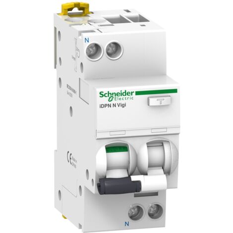 Schneider – Disjoncteur différentiel 30mA 40A – 1P+N – 6kA – Type A auxiliarisable – Protection circuits spécialisés