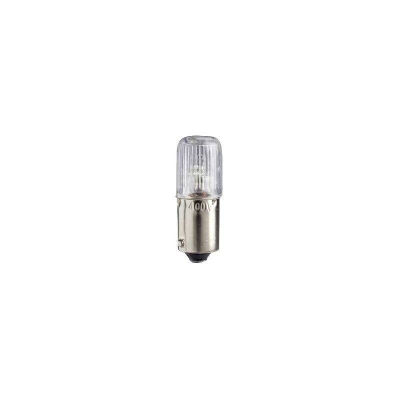 Schneider DL1CF220 - Harmony lampe BA9s 2.6W de signalisation à néon 230-240V - incolore - blanc