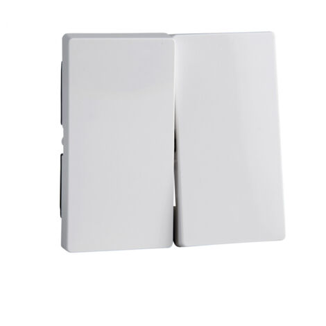Schneider double clé Serie Elegance Blanc