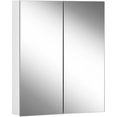 Schneider EASY Armoire de toilette, sans éclairage, 2 portes,