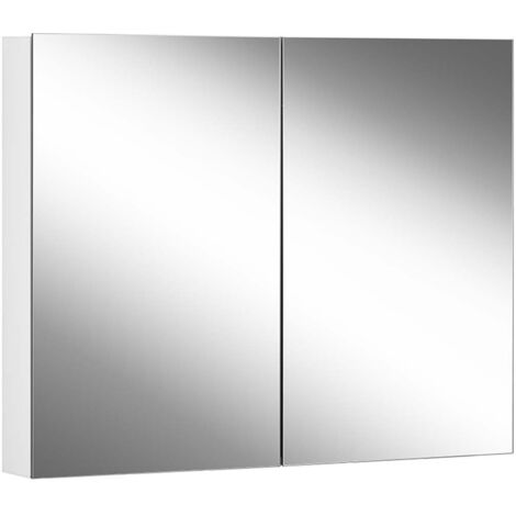 Schneider EASY Armoire de toilette, sans éclairage, 2 portes,