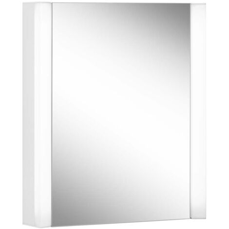 Schneider EASY LED Armoire de toilette avec éclairage, 1 porte
