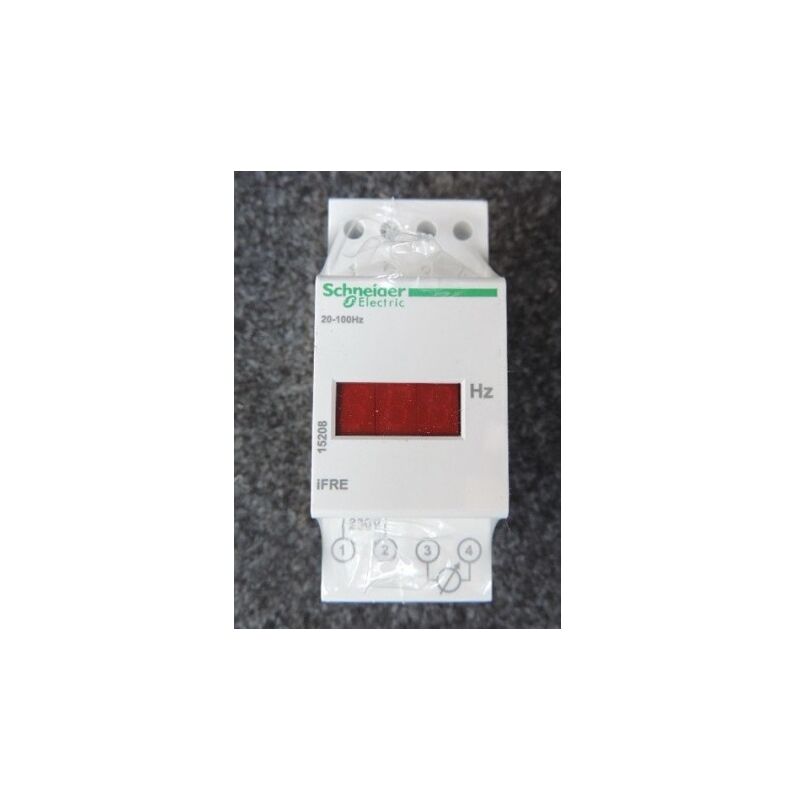 Fréquencemètre numérique modulaire 230V 20 à 100Hz ifre PowerLogic schneider 15208