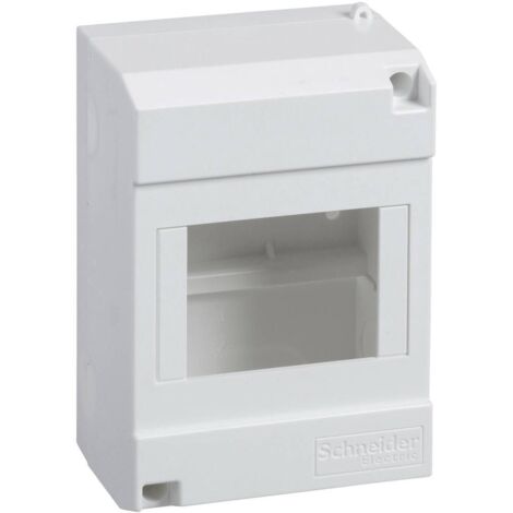 Schneider Electric 10208 10208 Coffret de distribution montage en saillie Nombre de divisions = 8 Contenu 1 pc(s)
