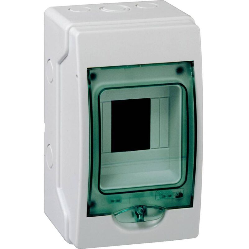 Schneider Electric - 13441 13441 Coffret de distribution montage en saillie Nombre de divisions = 4 Nbr de rangées = 1 Co