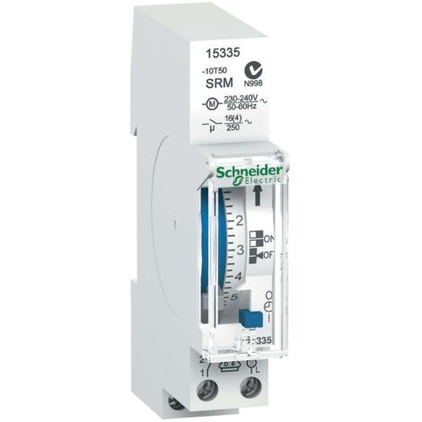 Schneider Electric 15335 Timer per guida DIN analogico 230 V