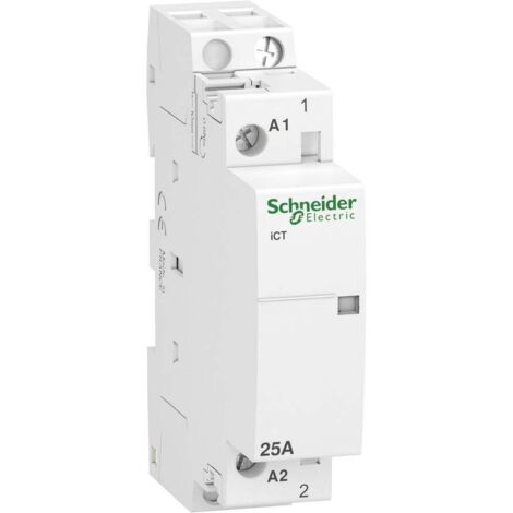 Schneider Electric A9C20731 Contattore d'installazione 1 NA 1.2 W 250 V/AC 25 A 1 pz.