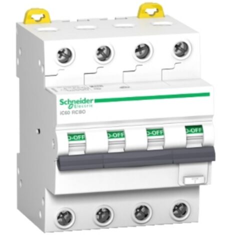 Schneider Electric A9D67416 Magnetotermico e differenziale 16 A 0.03 A 415 V