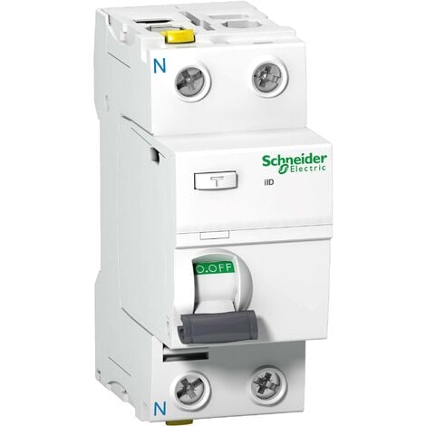 SCHNEIDER ELECTRIC Disjoncteur différentiel 2P 40A 0,03A type A iID A9Z21240