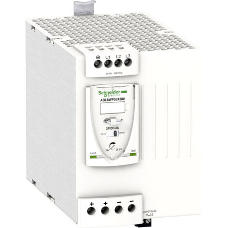 Schneider Electric ABL8WPS24200 Hutschienen-Netzteil (DIN-Rail) 20 A Inhalt 1 St.