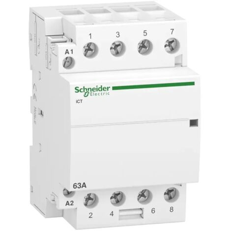 Schneider electric acti9 ict schütz 4na 63a steuerung 230-240v - a9c20864