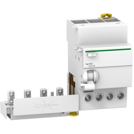 Schneider electric acti9 quickvigi ic60 4p 25a 300ma bloqueo diferencial tipo a - a9q54425