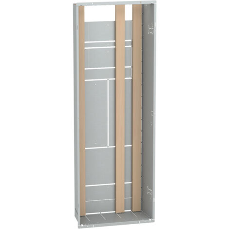 Schneider Electric – Bac d'encastrement 1x18 modules R9H18286 – Hauteur utile 1145 mm – Indice de protection IK09 – Tôle robuste pour installations électriques - Resi9