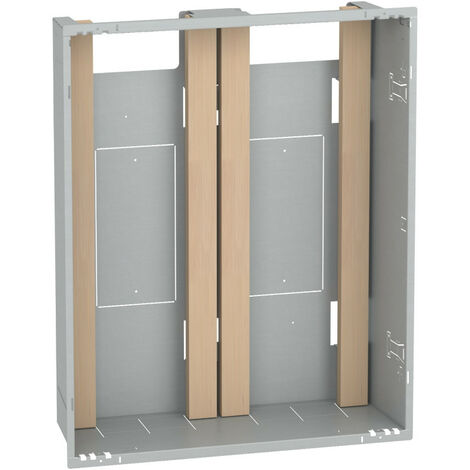 Schneider Electric – Bac d'encastrement 2x13 modules – Hauteur utile 645 mm – Indice de protection IK09 – Pour espaces confinés