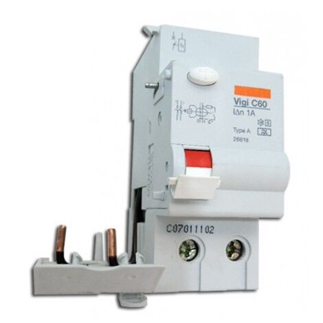 Schneider Electric – Bloc différentiel 63A 2P 1000mA type A sélectif – Protection contre courants de fuite – Pour installations électriques – 26618 - Muti9
