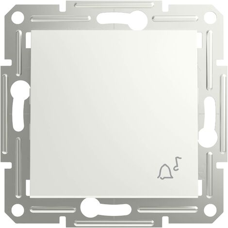 Schneider Electric Bouton-poussoir avec symbole de sonnette Asfora blanc (RAL 9003) EPH0870121D 1 pc(s) R045272