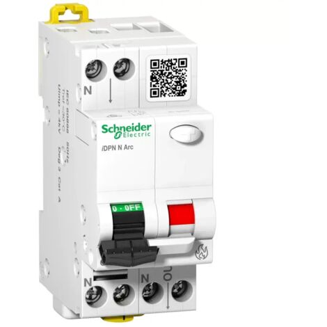 Schneider Electric Brandschutzschalter (AFDD) + LS, iDPN N Arc, 1P+N, 10A, B-Charakteristik A9FDB7610