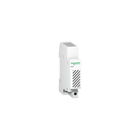 Schneider Electric – Buzzer Acti9 iRO 70dBA A9A15322 – Alimentation 230V AC – Installation sur rail DIN 35mm – Pour résidences et petits commerces - 230VCA