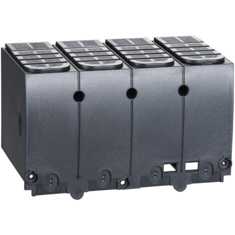 Schneider Electric – Cache-bornes long 4P pour disjoncteurs NSX400/630 – Protection IP40 – Courant 0...630 A – LV432594