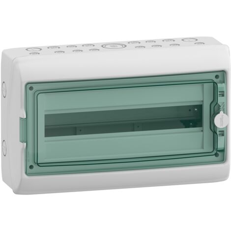 Schneider Electric – Coffret électrique nu 13432 – 18 modules – Indice de protection IP40 – Profondeur 160 mm – Matériau polymère