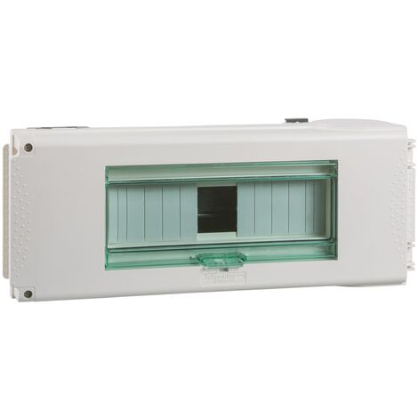 Schneider Electric – Coffret sectionneur 63A pour appareillage modulaire – Indice de protection IP55 – Dimensions 344x106x165mm – KNB63SM48