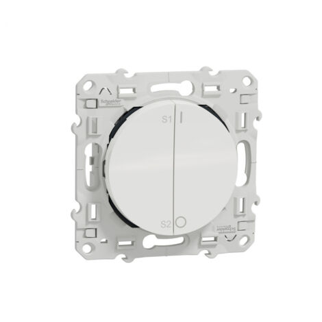 Schneider Electric – Commande de groupe 4 groupes 2 fils sans neutre 230V – Pour interrupteurs électroniques – S530563