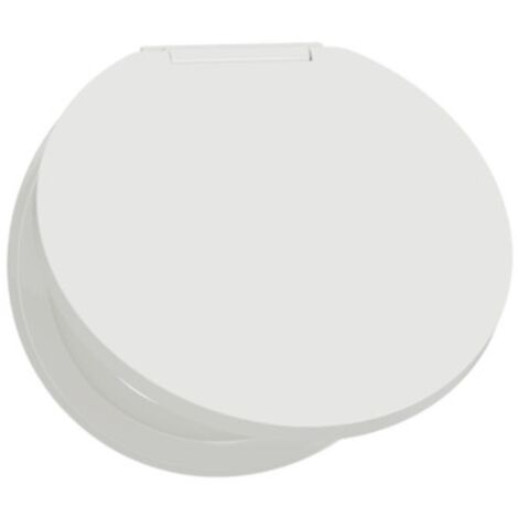 Schneider Electric – Couvercle blanc opaque IP42 pour bloc de prise à encastrer série UNICA System+ – Protection esthétique et discrète – Adapté pour installation professionnelle