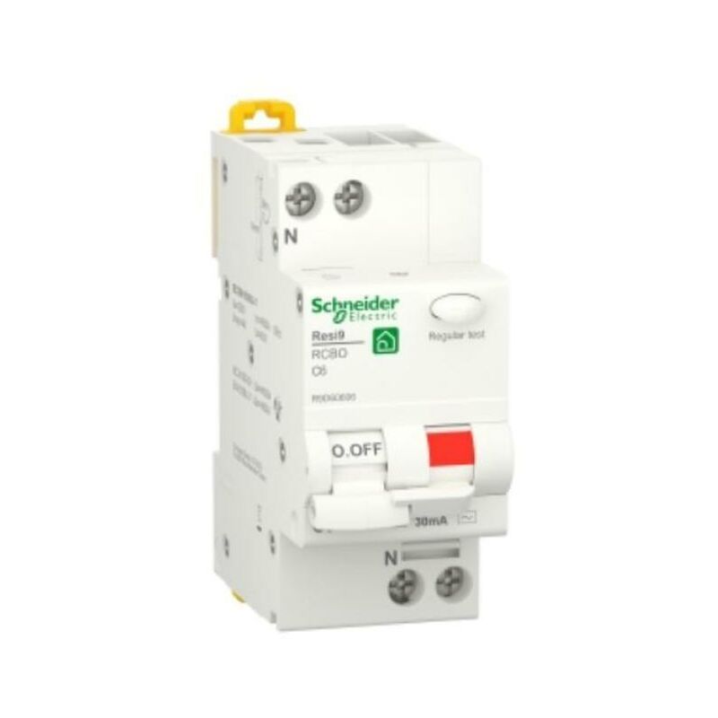 Disjoncteur à courant résiduel 1p+n 6a 30ma- r9d60606 - Schneider Electric