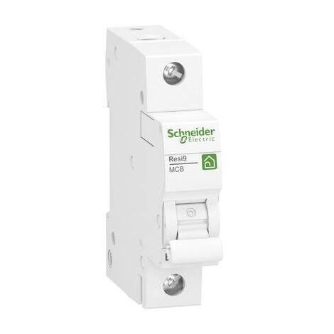 Schneider Electric – Disjoncteur unipolaire 20 A R9F23120 – Courbe C pour protection circuits – 230 V – Montage sur rail DIN