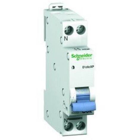 Schneider Electric – Disjoncteur unipolaire 25A Courbe C 3kA à vis – Peignable pour installations électriques – 20728