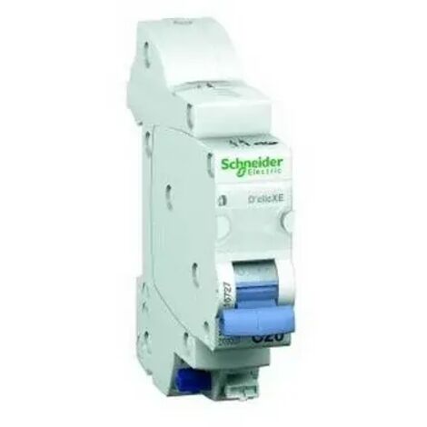 Schneider Electric – Disjoncteur unipolaire 32 A – Courbe de déclenchement C – 1P + N – Protection contre surcharges et courts-circuits - Resi9