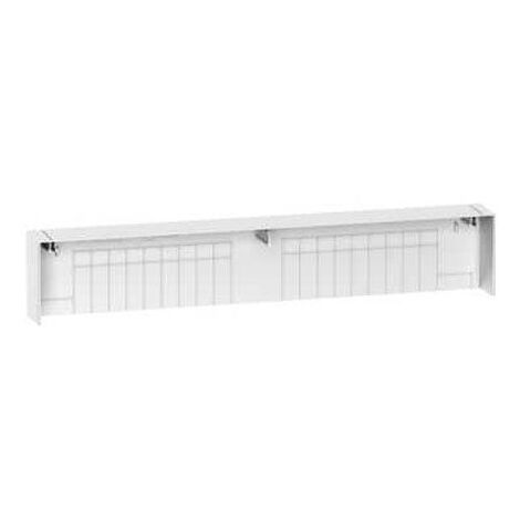 Schneider Electric – Embout pour goulotte technique GTL 18 modules – Indice IK08 – Compatible Resi9 et Opale – Résistant aux chocs