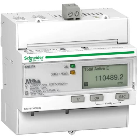 Schneider Electric ENERGIEZ.3P+N 5A M-BUS MID (A9MEM3235)