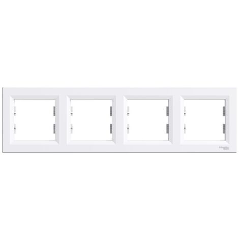 SCHNEIDER ELECTRIC EPH5800421 CADRE 4 ÉLÉMENTS, BLANC