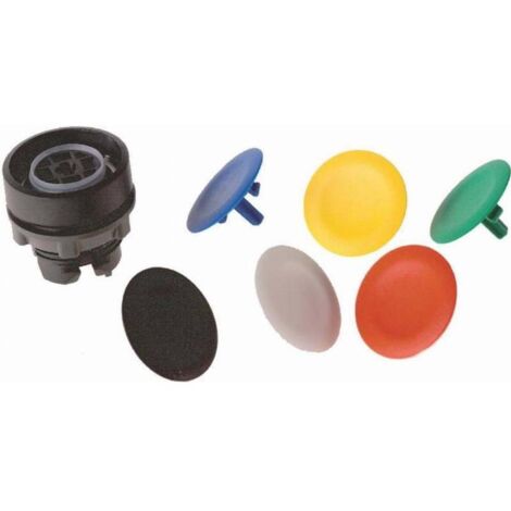 Schneider Electric Harmony ZB5AA9 Pulsante Piatto 1 tasto Assortito vari colori Sblocco a pressione 1 pz.