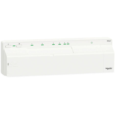Schneider Electric Heizungsverteiler Wiser Weiß