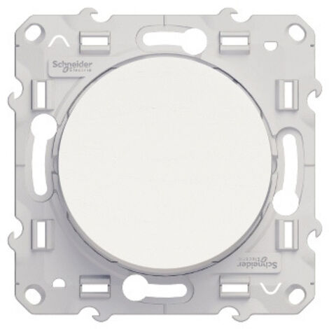 SCHNEIDER ELECTRIC Interrupteur Va-Et-Vient Odace, Blanc