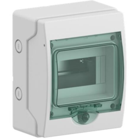 Schneider electric kaedra ip65 tableau mural 1 rangée de 6 modules - 10313
