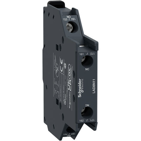 Schneider Electric LAD8N11 Hilfsschalterblock  1 Schließer, 1 Öffner       1 St.