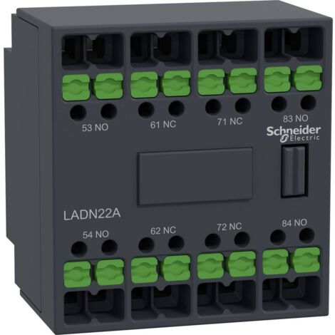 SCHNEIDER ELECTRIC LADN22A BLOC DE CONTACTS AUXILIAIRES 1 PC(S)