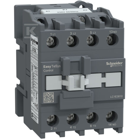 SCHNEIDER ELECTRIC LC1F1154P7 TESYS CONTACTOR F - 4P, 4 NA, AC-1, 440 V 200 A - BOBINE 230 V AC LC1E3810P7