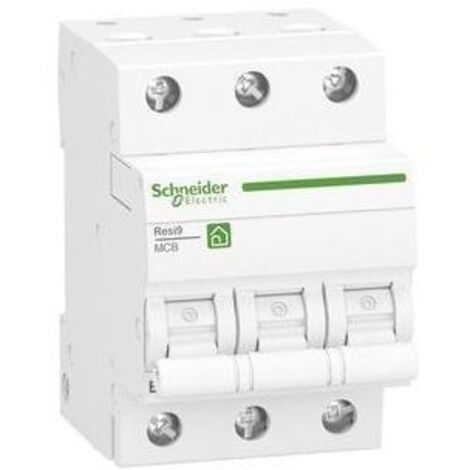 Schneider Electric Leitungsschutzschalter Resi9 3P, 32A, B Charakteristik, 6kA R9F23332